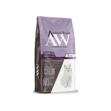 Animal World Kitten Tavuk Balık ve Karidesli Yavru Kedi Maması 15 Kg