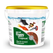Floppy Tropıcal Red&Green Granulat 3Kg Kova