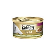 Gourmet Gold Çifte Lezzet Ciğer&Tavşan Konserve Kedi Maması 85Gr