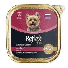 Reflex Plus Et Parçacıklı Dana Etli K.Irk Yet.Köpek 85Gr