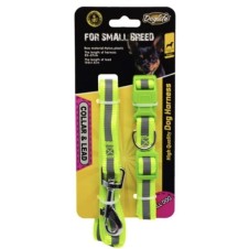 Doglife Reflektörlü Boyun Tasması+Gezdirme (M)