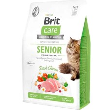 Brit Care Senior Hipoalerjenik Kilo Kontrolü için Tahılsız Yaşlı Kedi Maması 2 Kg