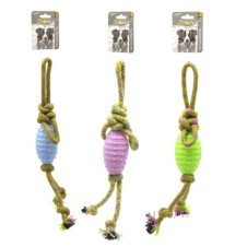 Doglife Köpekler İçin İpli Kauçuk Ball Oyuncak