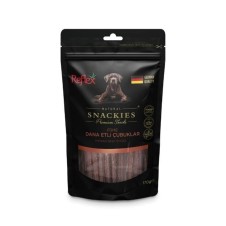 Reflex Snackies Natural Füme Dana Etli Tahılsız Köpek Ödül Çubuğu 170gr