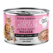 Chef's Choice Mother&Babycat Düşük Tahıllı Yavru Kedi Konservesi 200 Gr
