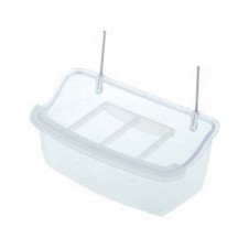 Birdlife 10Cm Izgaralı Şeffaf Yemlik