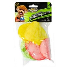 Doglife Deri Düz Halka Köpek Ödül Kemiği 4gr 12'li