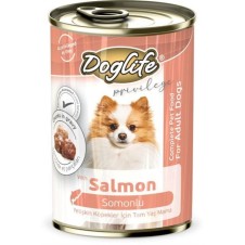 Doglife Somonlu Yetişkin Köpek Konservesi 400 Gr