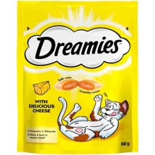 Dreamies İç Dolgulu Peynirli Kedi Ödül Bisküvisi 60 Gr