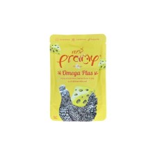 Pramy Omega Plus Jöle İçinde Tavuk Etli ve Peynirli Kedi Pounch 70 Gr