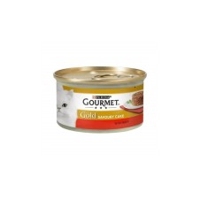 Gourmet Savoury Cake Sığır Etli&Domatesli Konserve Kedi Maması 85Gr