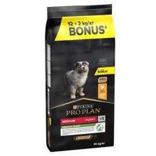 Pro Plan Orta Irk Tavuklu Yavru Köpek Maması 12+2 Kg