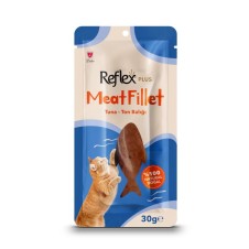 Reflex Plus Meat Fillet Ton Balıklı Fileto Kedi Ödül Maması 30 Gr