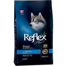 Reflex Plus Somonlu Orta ve Büyük Irk Köpek Maması 15 Kg