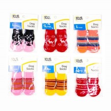 Allypaws Köpekler İçin Kaymaz Tabanlı Çorap  4Lü L