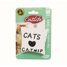 Catlife Kediler İçin Catnip Yastık Oyuncak Zilli