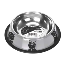 M-Pets Petjoy Catfamily Çelik Mama Kabı (L) 910Ml