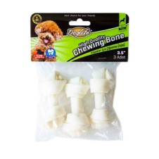 Doglife Düğümlü Kemik Beyaz 20Gr 3Lü