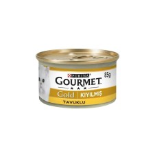 Gourmet Gold Kıyılmış Tavuklu Konserve Kedi Maması 85Gr