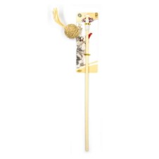 Catlife Kediler İçin Naturel Zilli Olta