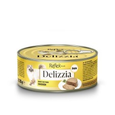 Reflex Plus Delizzia Kıyılmış Tavuklu Pate Yetişkin Kedi Konservesi 85 Gr