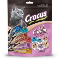 Crocus Multipack 6 Çeşit Krema Kedi Ödülü 30x15 Gr