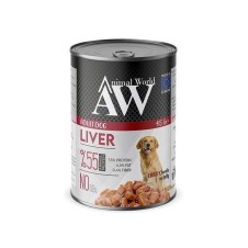Aw Yetişkin Ciğerli Köpek Kons.415Gr