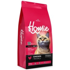 HOMİE PREMIUM TAVUKLU YET.KEDİ MAMASI (1 KG BÖLÜNMÜŞ)