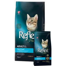 REFLEX PLUS SOMONLU KISIR YETİŞKİN KEDİ MAMASI (500 GR BÖLÜNMÜŞ)