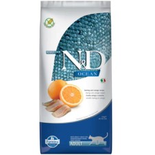 N&D Ocean Ringa Balık&Portakallı Yetişkin Kedi Maması 10Kg