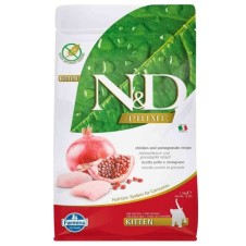 N&D Prime Tavuklu ve Narlı Tahılsız Yavru Kedi Maması 1,5 Kg