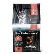 Pro Performance Somonlu ve Yaban Mersinli Yavru Köpek Maması 12 Kg
