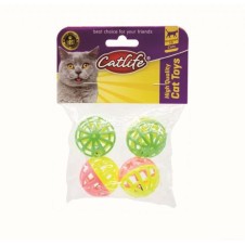 Catlife Zilli Kedi Oyuncağı 4Lü Paket
