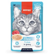 Wanpy Pouch Ton Balıklı Yaş Kedi Maması 70Gr