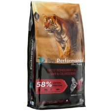 Pro Performance Kısırlaştırılmış Kuzu Etli & Somonlu & Karidesli ve Kızılcıklı Kedi Maması 15 Kg