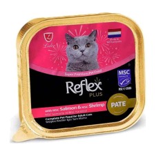 Reflex Plus Pate Somonlu Ve Karidesli Yetişkin Kedi 85 Gr