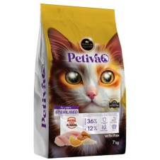 Petiva Balıklı Kısırlaştırılmış Kedi Maması 7 Kg