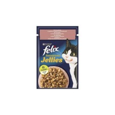 Felix Pouch Jöle İçinde Somonlu ve Karidesli Yetişkin Kedi Pounch 85 Gr