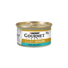 Gourmet Gold Kıyılmış Ton Balıklı Konserve Kedi Maması 85Gr