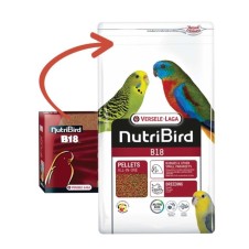 Versele Laga Nutribird B18 Damızlık Muhabbet Kuşları Ve Mini Paraketler İçin Meyveli Pelet Yem 3 Kg
