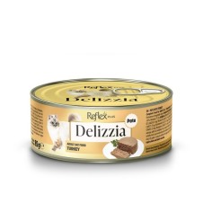 Reflex Plus Delizzia Kıyılmış Hindi Etli Pate Yetişkin Kedi Konservesi 85 Gr