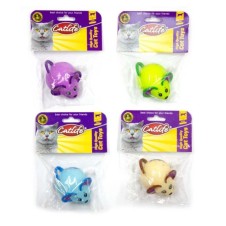 Catlife Kediler İçin Kurmalı Renkli Fare
