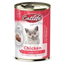 Catlife Tavuklu Yavru Kedi Konservesi 400 Gr