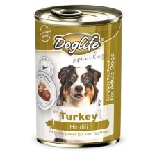 Doglife Hindili Yetişkin Köpek Konservesi 400 Gr
