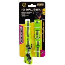 Doglife Reflektörlü Boyun Tasması+Gezdirme Small