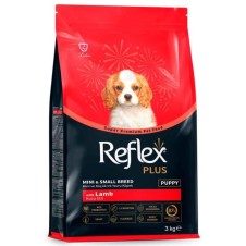 Reflex Plus Kuzu Etli Mini ve Küçük Irk Yavru Köpek Maması 3 Kg