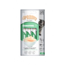 M-Pets Creamy Digestive Sindirim Sistemi Destekleyici Krema Kedi Ödül Maması 4*15 Gr