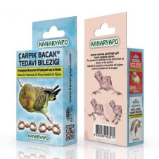 Kanaryapo Muhabbet Kuşları İçin Çarpık Bacak Tedavi Bilezik Seti 10 lu Plastik Set