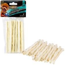 Doglife Beyaz Burgu Çubuk Köpek Ödül Kemiği 10lu 