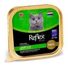 Reflex Plus Pate Morina Balıklı Kısırlaştırılmış Yetişkin Kedi 85 Gr